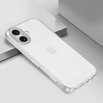 iPhone 16 Plus Transparant Hoesje - Flexibel Silicoon Case Cover Hydrogel Helder 