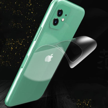 iPhone 11 Pro Max Transparante Achterkant TPU Folie Hydrogel Protector Beschermer Cover Case