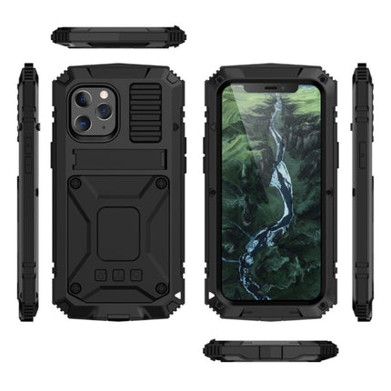 iPhone 12 Mini 360°  Full Body Case Hoesje + Screenprotector - Shockproof Cover Geel