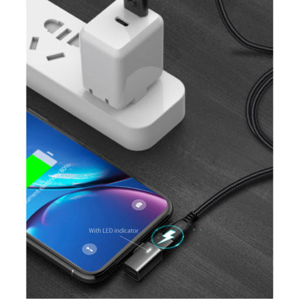 iPhone Lightning Oplader & AUX Splitter - Headphone Audio Splitter Adapter Zwart