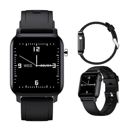 Fitness Activity Tracker Smartwatch Sport Smartband Smartphone Horloge iOS / Android Zwart