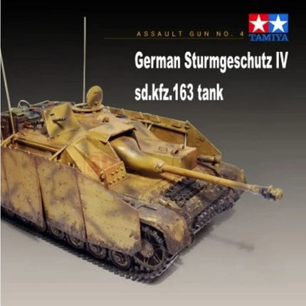 1:35 Duitse Sturmgeschütz IV Tank Bouwkit - Leger Plastic Hobby Doe-het-zelf Model 35087