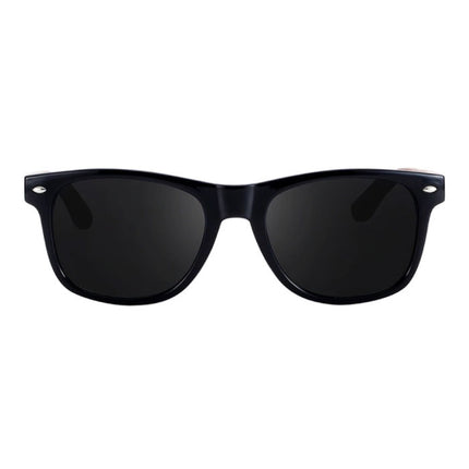 Zonnebril Walnoot met Houten Kistje - UV400 en Polaroid Filter voor Mannen en Vrouwen - Zwart