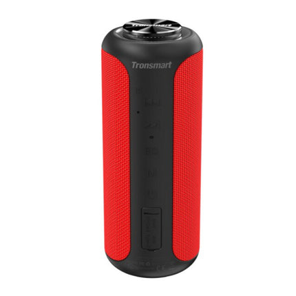 T6 Plus Bluetooth 5.0 Soundbox met Opbergtas - Draadloze Luidspreker Externe Wireless Speaker Rood