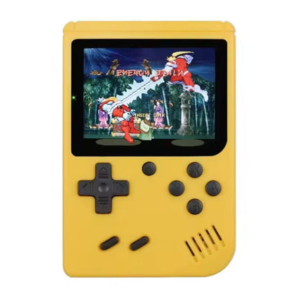 400 in 1 Retro Video Game Console met P2 Gamepad - Mini Draagbaar - Geel