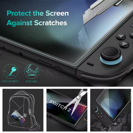 2-Pack Screenprotector voor Nintendo Switch 2 (2025) - Gehard Glas Anti-Kras