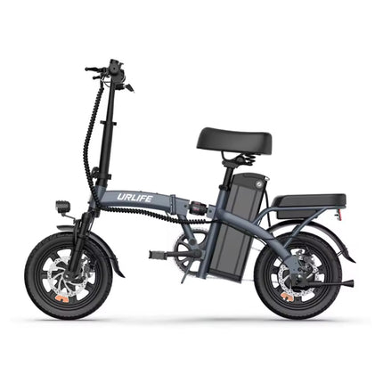 F1L Elektrische Fiets - 14-inch Wielen - Opvouwbare Smart E-Bike - Grijs