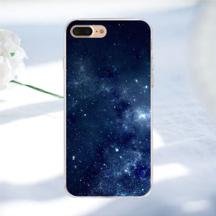 iPhone 6 - Space Star Case Cover Cas Soft TPU Hoesje