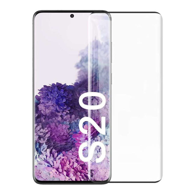 5-Pack Samsung Galaxy S20 Plus Full Cover Screen Protector 9D Tempered Glass Film Gehard Glas Glazen