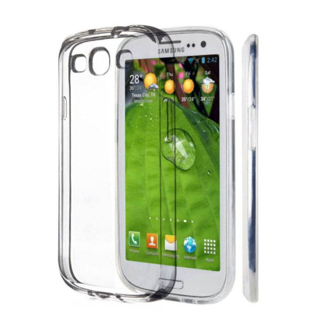 Samsung Galaxy S3 Transparant Clear Case Cover Silicone TPU Hoesje 