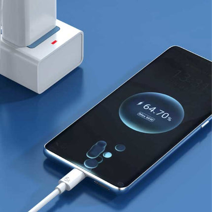 USB-C Oplaadkabel 2 Meter - 6A/66W Snelladen Oplader Data Kabel Wit