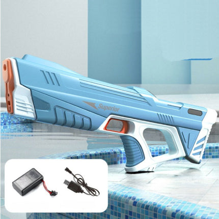 Elektrisch Waterpistool - Automatisch Vullen - 500 ml - Water Speelgoed Pistool Geweer Blauw