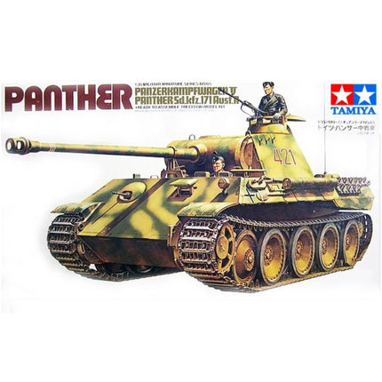 1:35 Schaalmodel Panzer Tank Bouwkit - Panzerkampfwagen Duitse Panther Leger Model 