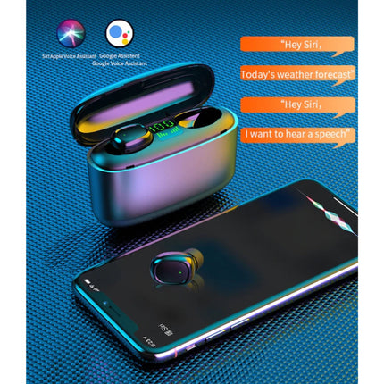TWS Draadloze Oortjes met Powerbank 3500mAh - Smart Touch Control Bluetooth 5.0 Ear Wireless Buds Earphones Earbuds Oortelefoon Wit