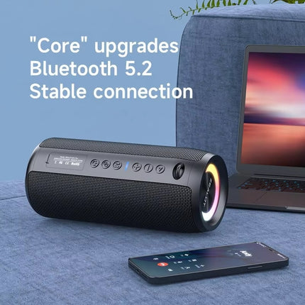 Zealot S51 Pro Draadloze Luidspreker - Bluetooth 5.2 TWS Boom Box 40W - Zwart