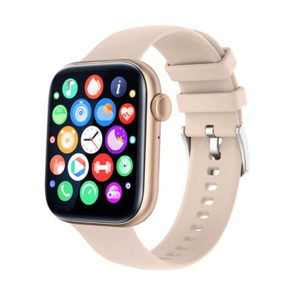 P45 Smartwatch Siliconen Bandje Fitness Sport Activity Tracker Horloge Android iOS Blauw