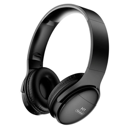 H1 Bluetooth 5.0 Koptelefoon Draadloze Headphones HiFi Stereo Zwart