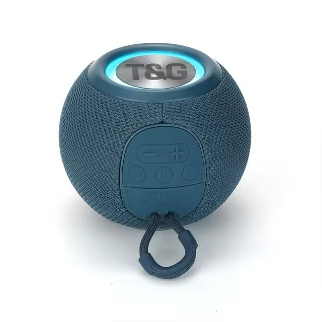 TG337 Draadloze Luidspreker - 1200mAh Batterij - Bluetooth 5.3 Subwoofer HiFi TF Radio - Blauw