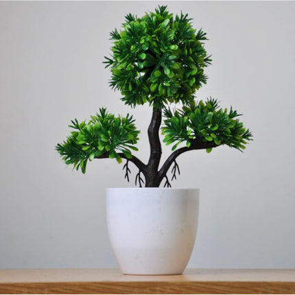 Kunst Bonsai Boom - Planten Nep Plant Plastic Decoratie Ornament