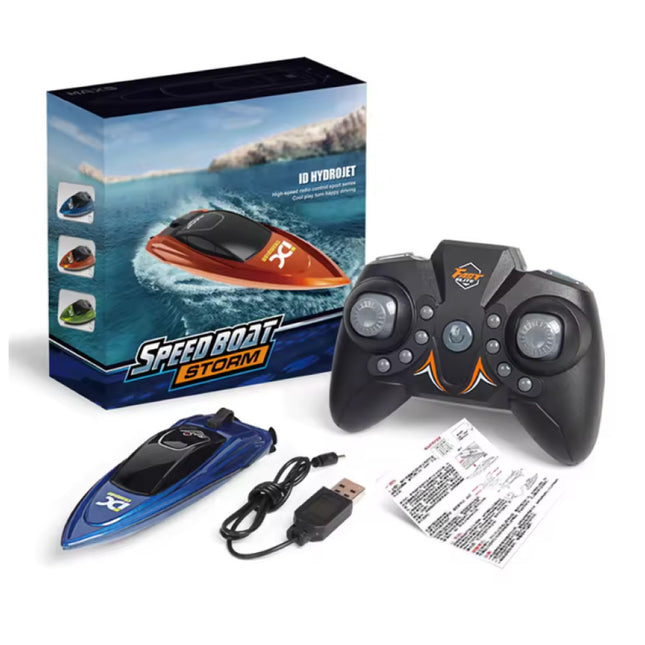 HC-805 RC Speed Boot met Afstandsbediening - Zwembad Speelgoed Waterdicht - Blauw