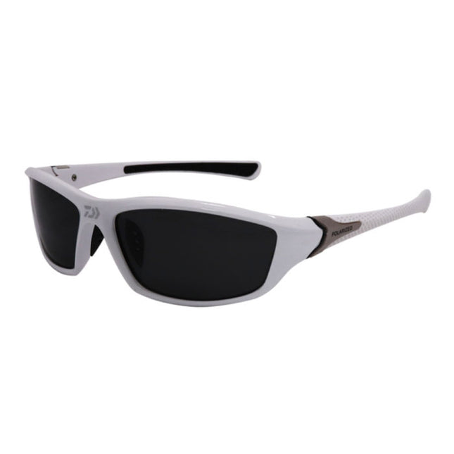 Gepolariseerde Sportzonnebril voor Heren - Zonnebril Driving Shades Vissen Wit