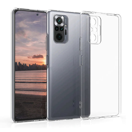 Xiaomi Redmi Note 10S Transparant Hoesje - Clear Case Cover Silicone TPU