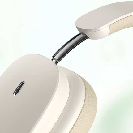 H1 Hybrid Draadloze Koptelefoon met Microfoon - Bluetooth 5.2 Wireless Headset Wit
