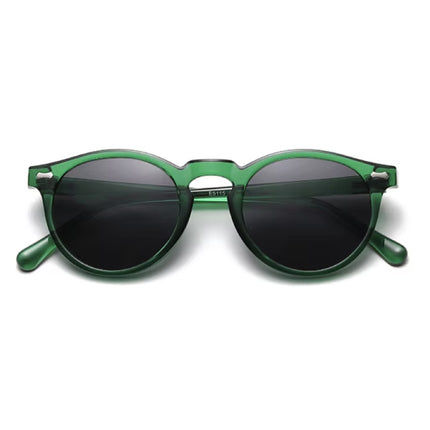 Vintage Zonnebril voor Dames - UV400 Gepolariseerde Bril Shades Brillen - Groen