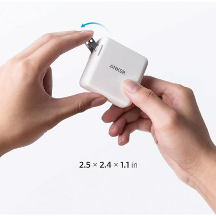 PowerIQ Dual Port Muur Oplader Wallcharger AC Thuislader Stekkerlader Adapter Wit