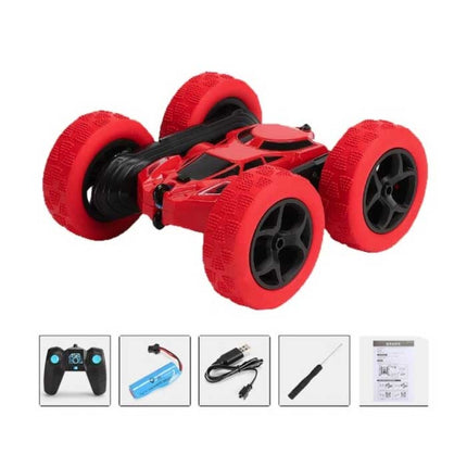 RC Auto met Afstandsbediening - Off Road Bestuurbaar Speelgoed Dubbelzijdige Wagen Radiografisch Geel
