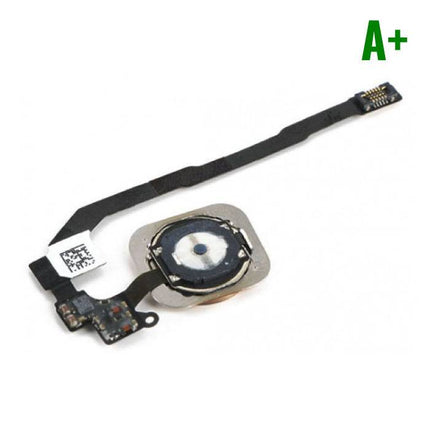 Voor Apple iPhone 5S - A+ Home Button Assembly met Flex Cable Zwart