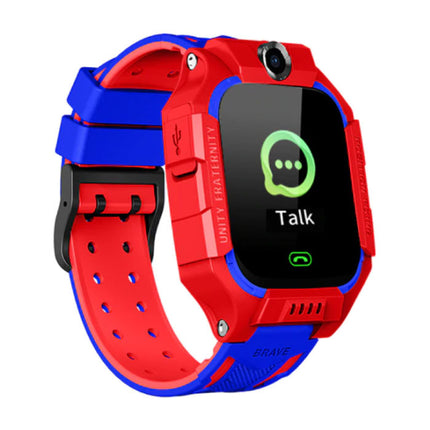 Q19 Smartwatch voor Kinderen met GPS Tracker 2G Smartband Smartphone Horloge IPS iOS Android Rood