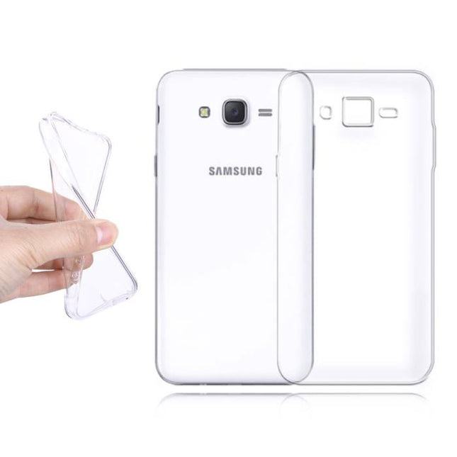 Samsung Galaxy J2/J200F/J200G Transparant Clear Case Cover Silicone TPU Hoesje 