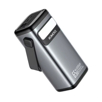 65W Powerbank - 40.000mAh - 3 Oplaadpoorten - Externe Accu Batterij Oplader - Zilver