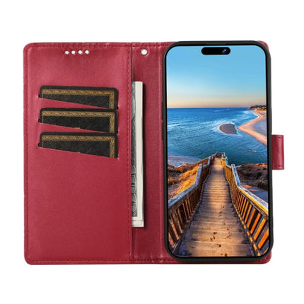 Samsung Galaxy M23 (5G) Flip Case Portefeuille - Wallet Cover Leer Hoesje - Paars