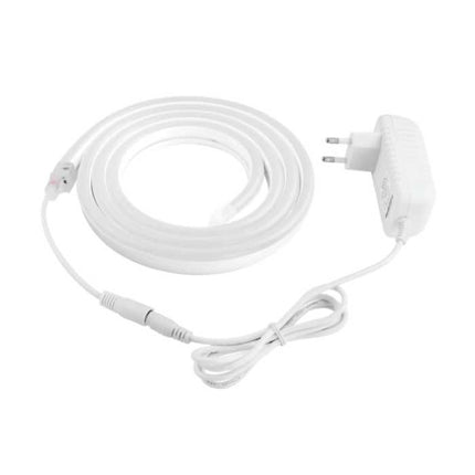 Neon LED Strip 1 Meter - Flexibele Verlichting Tube met Stekker Adapter 12V Waterdicht Paars