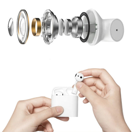 Airdots Pro 2 Draadloze Smart Touch Control Oortjes TWS Bluetooth 5.0 USB-C Air Wireless Buds Earphones Earbuds Oortelefoon 