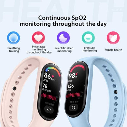 Mi Band 7 - Smart Watch Band Fitness Sport Activity Tracker Horloge Android iOS Zwart