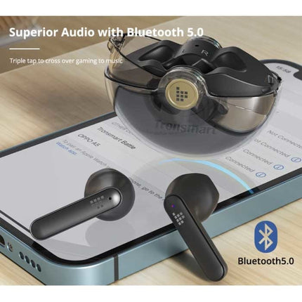Battle Draadloze Gaming Oortjes - Touch Control Oordopjes TWS Bluetooth 5.0 Earphones Earbuds Oortelefoon Zwart