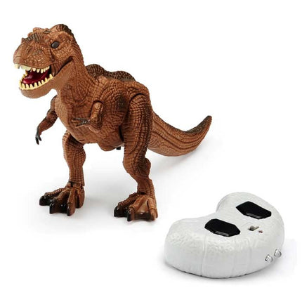 RC T-Rex Dinosaurus met Afstandsbediening - Infrarood Bestuurbare Speelgoed Robot Bruin