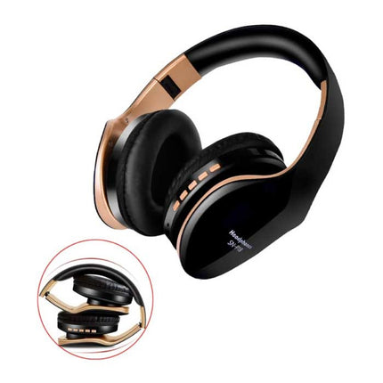 P18 Bluetooth Koptelefoon met Opbergtasje - Opvouwbaar Headset DJ Headphones Wit