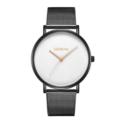 Luxe Dames Horloge - Anoloog Uurwerk Mesh Bandje voor Vrouwen