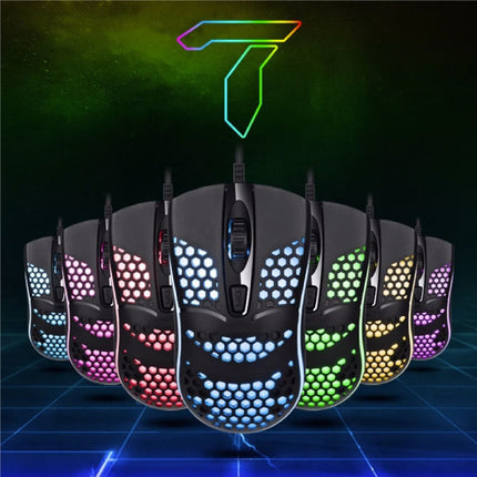 Optische Gaming Muis Bedraad - Tweehandig en Ergonomisch met DPI Aanpassing  tot 2400 DPI - Wit