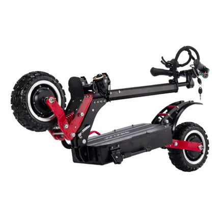 T85 Elektrische Off-Road Smart E Step Scooter met Zitje - 5600W - 32Ah Batterij - 10 inch Wielen