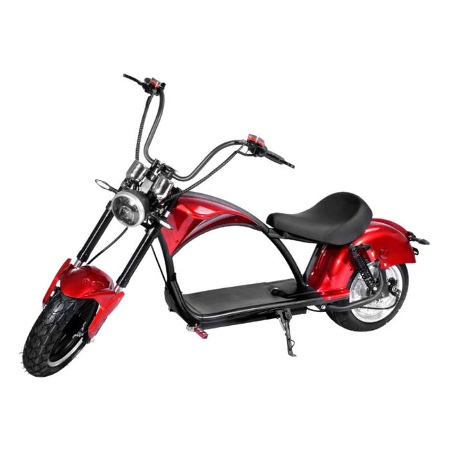 Citycoco Chopper - Elektrische Smart E Scooter Harley - 21" - 2000W - 20Ah - Rood