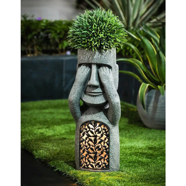 Paaseiland Standbeeld - Tuin Decor Ornament Hars Sculptuur