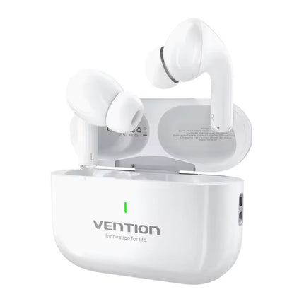 Echo Lite E11 Draadloze Oortjes - Bluetooth 5.4 - HiFi Oordopjes TWS Koptelefoon - Wit