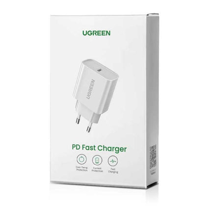 20W Stekkerlader - Quick Charge 4.0 / PD USB Oplader Muur Lader Stekkerlader Adapter Wit