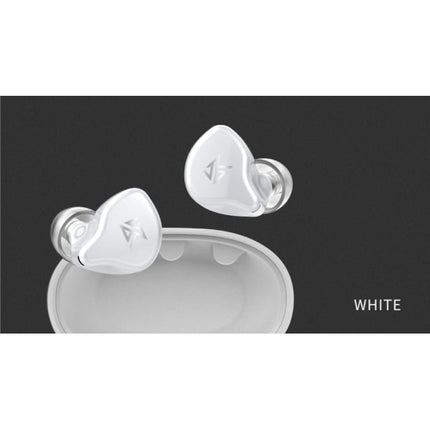 S1D Draadloze Oortjes Touch Bediening TWS Bluetooth 5.0 Wireless Earphones Ear Buds Oortelefoon Wit