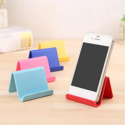 Universele Telefoonhouder Candy Bureau Standaard - Videobellen Smartphone Holder Desk Stand Rood